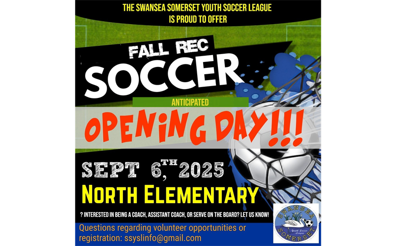 2025 SSYSL Fall Recreational Soccer Program - COMING SOON!